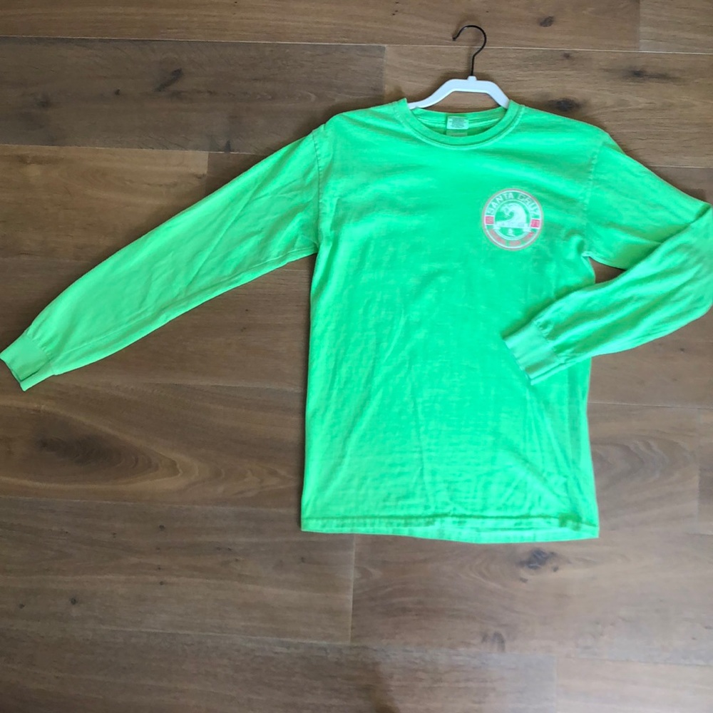 Neon Green Santa Cruz t-shirt